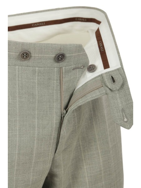 Abito Canali Grigio Gessato